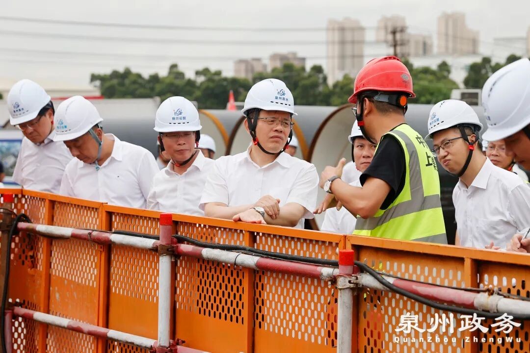 市领导到晋江督导检查重点项目bet365体育博彩工作